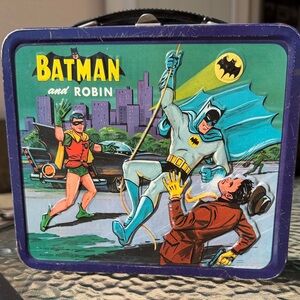 Vintage Batman and Robin Lunchbox